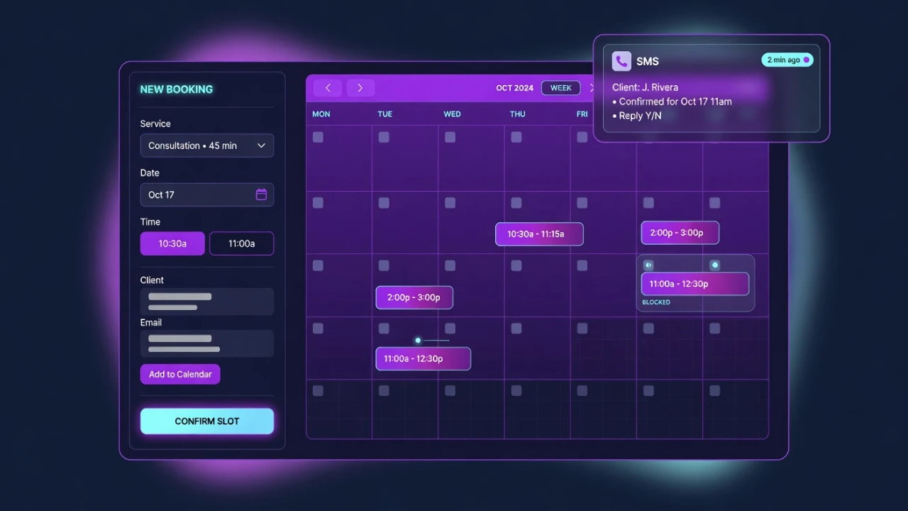 Stop Losing Appointments to a Broken Booking Flow — WordPress development service by Rizve Joarder